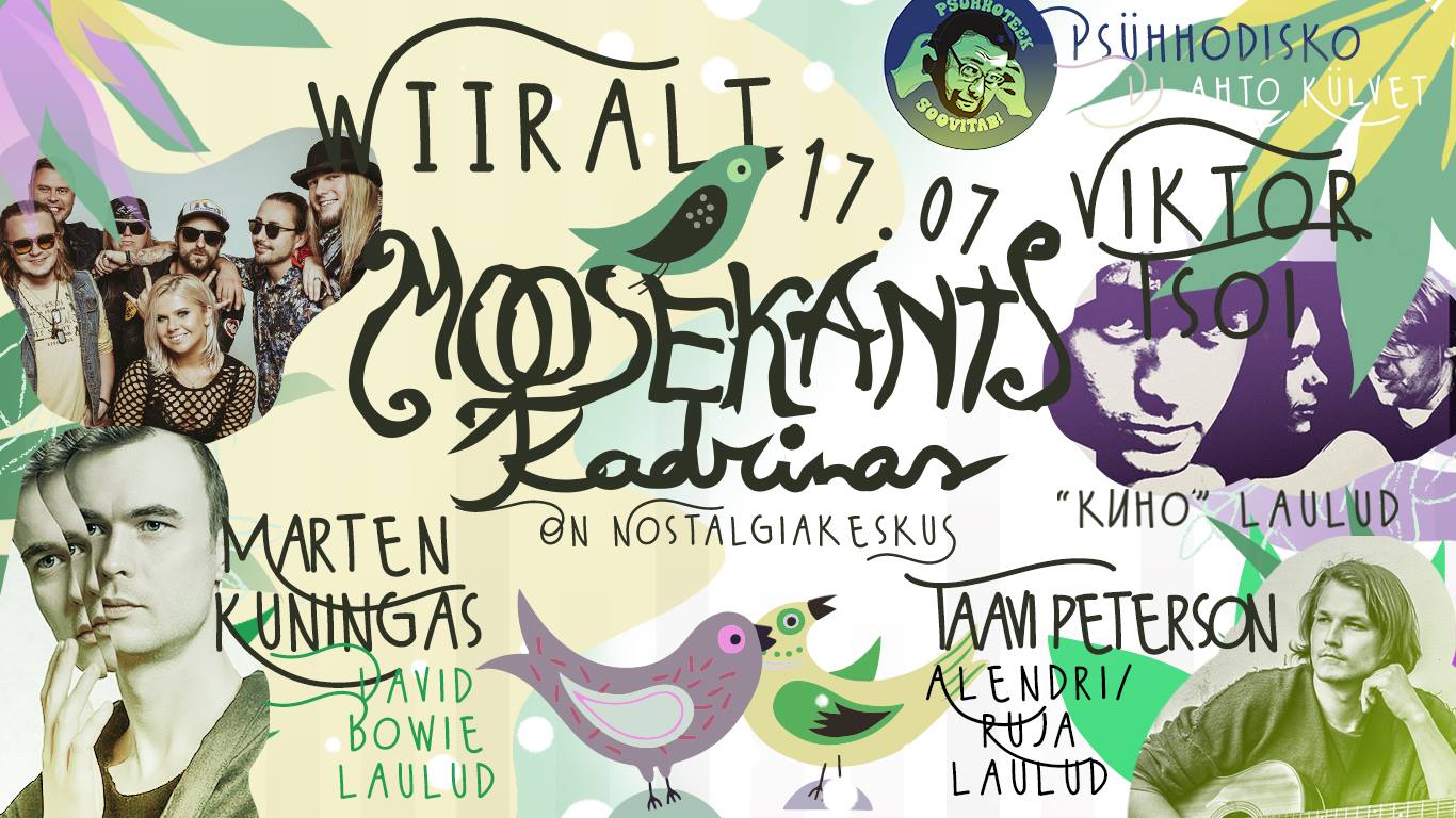 Moosekants Kadrinas 2021 plakat