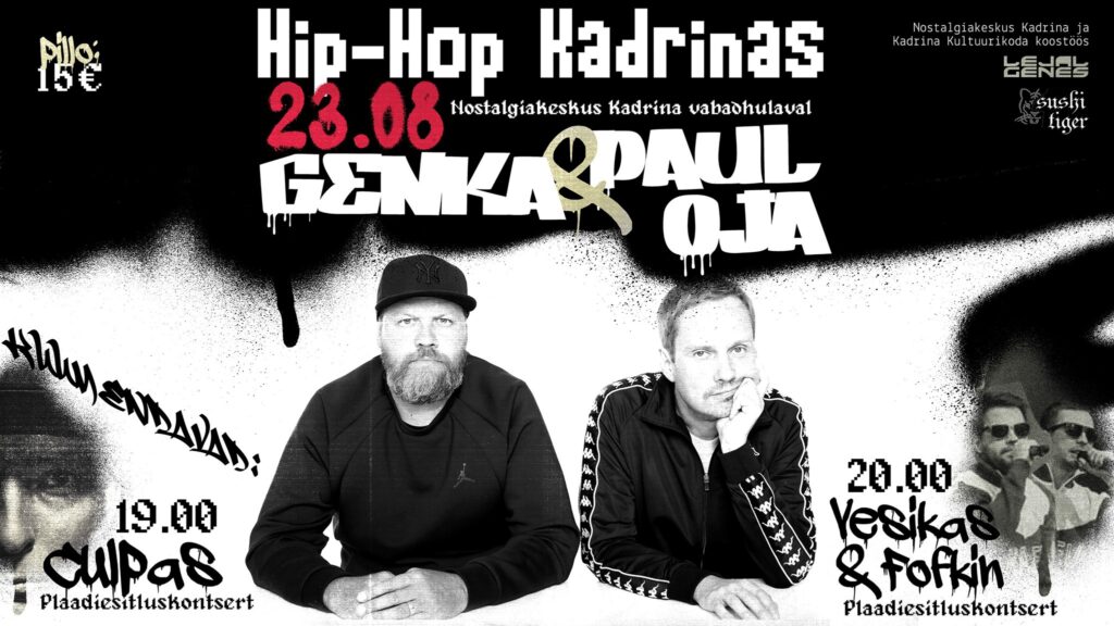 Hip-hop Kadrinas plakat